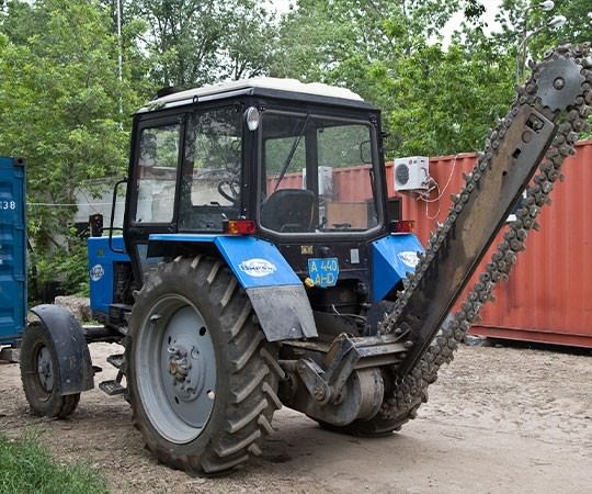 Траншеекопатель в аренду в Ангарске и  Иркутской области